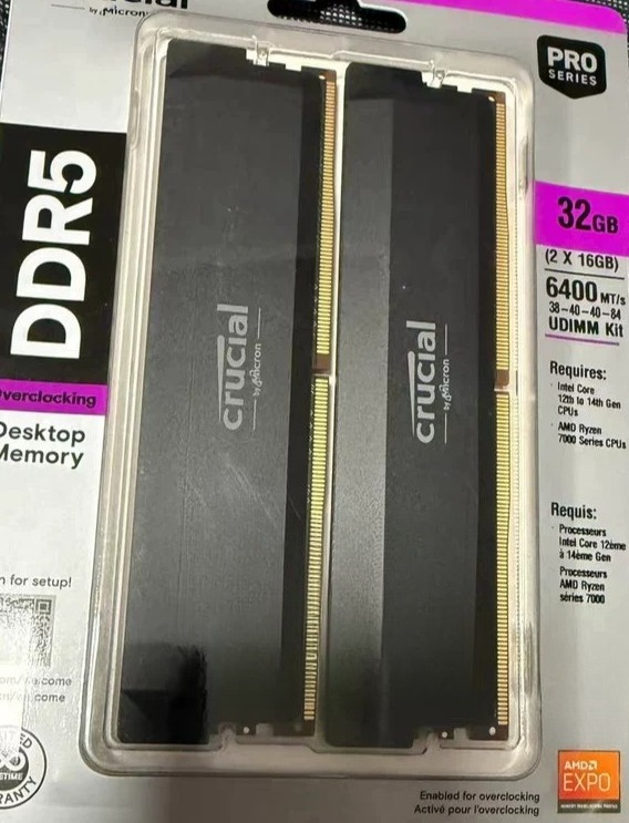 32GB DDR5 6000MHz RAM Kit, 16G - Ddr5 Memory recension och pris
