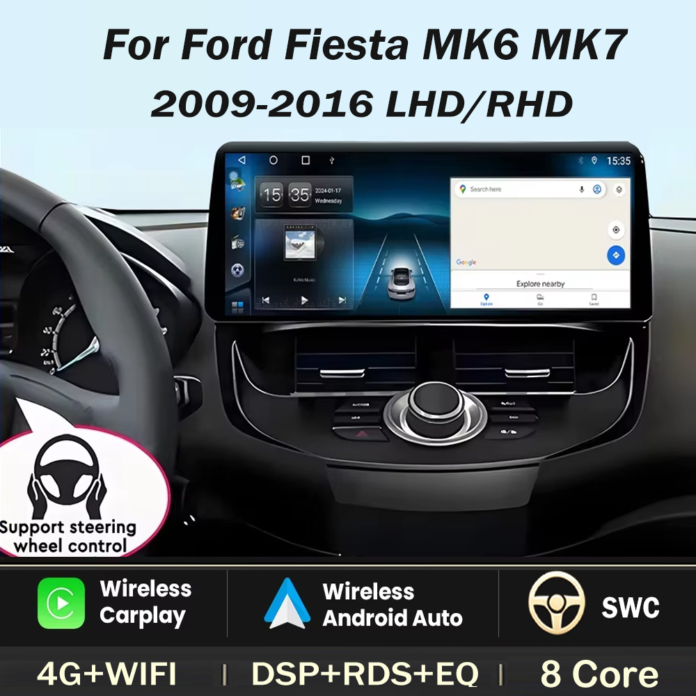 12.3-inch-For-Ford-Fiesta-MK6- - Ddr5 8Gb recension och pris