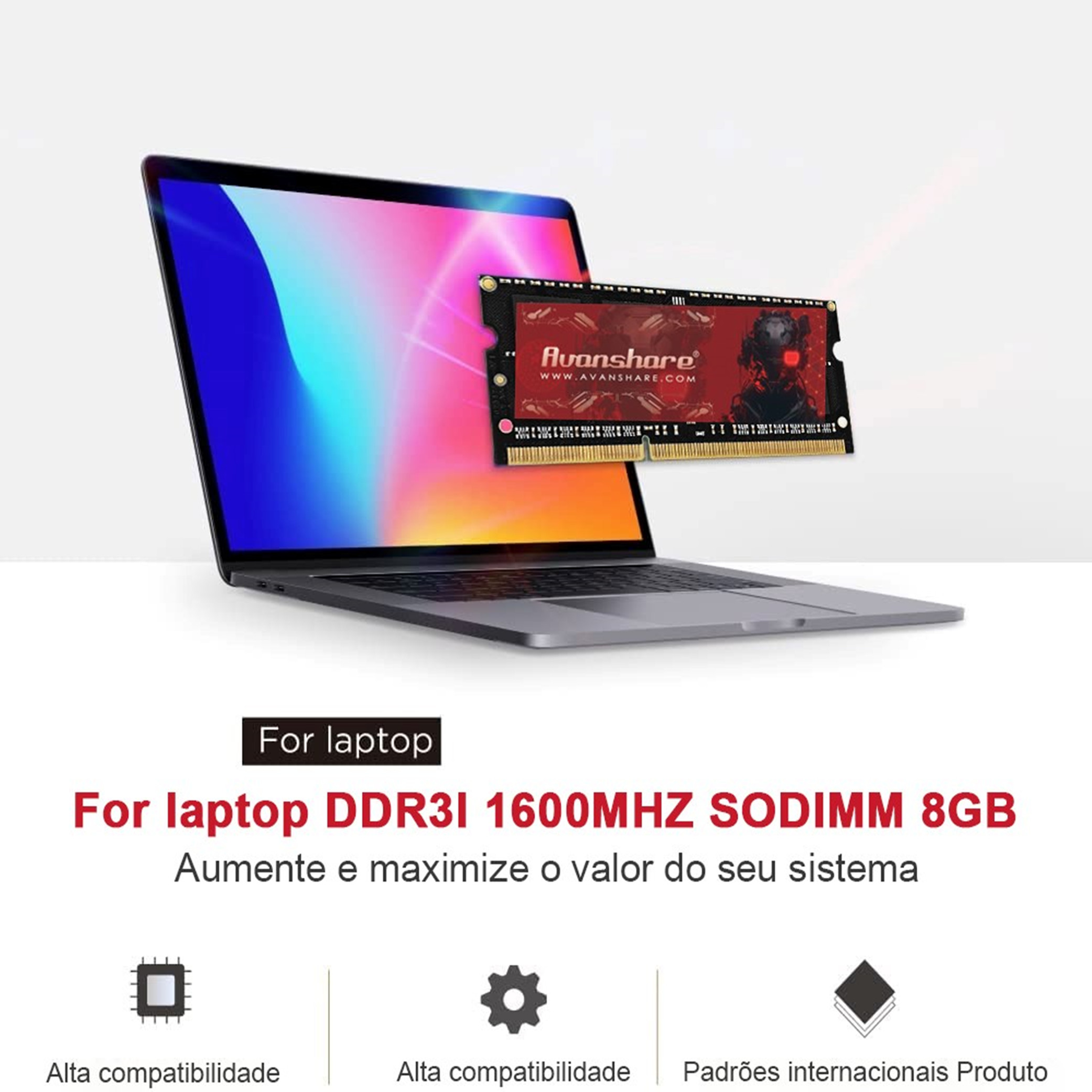 Avanshare Ram Memory DDR5 DDR4 - Ddr5 Laptop Ram recension och pris