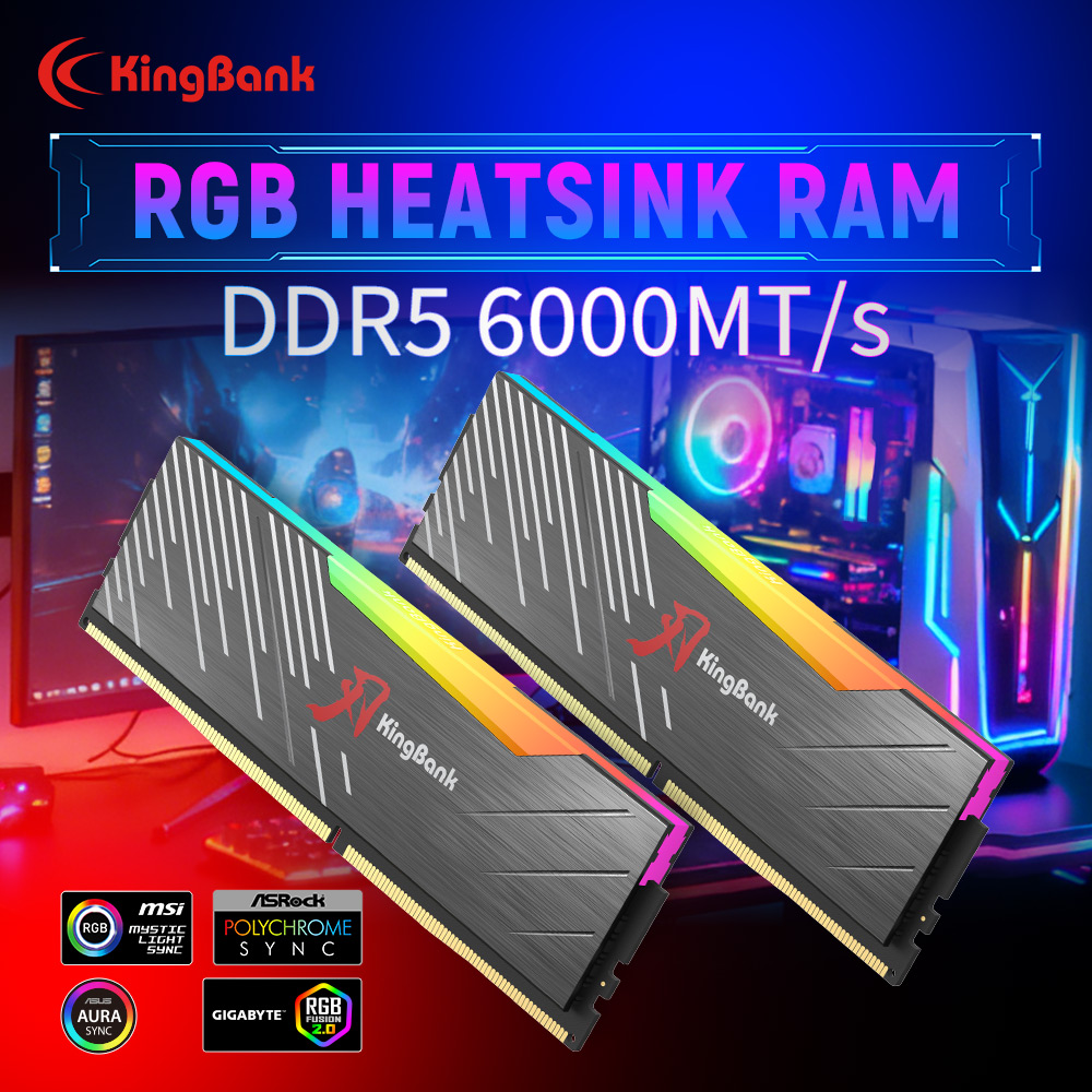 KingBank KRRB DDR5 RGB SoarBla - Ddr5 Rgb Ram recension och pris